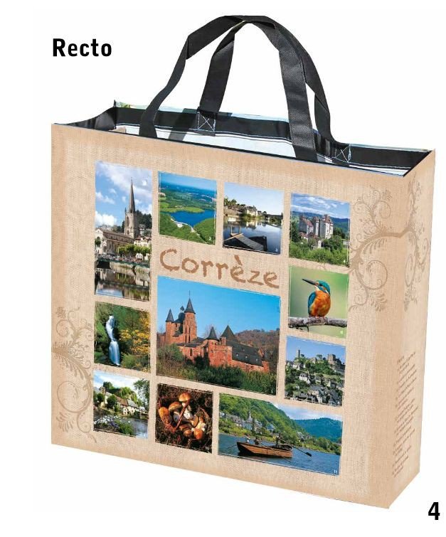 Sac Cabas Corrèze Vues de Corrèze