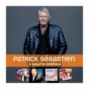 Patrick Sébastien 4 Albums originaux